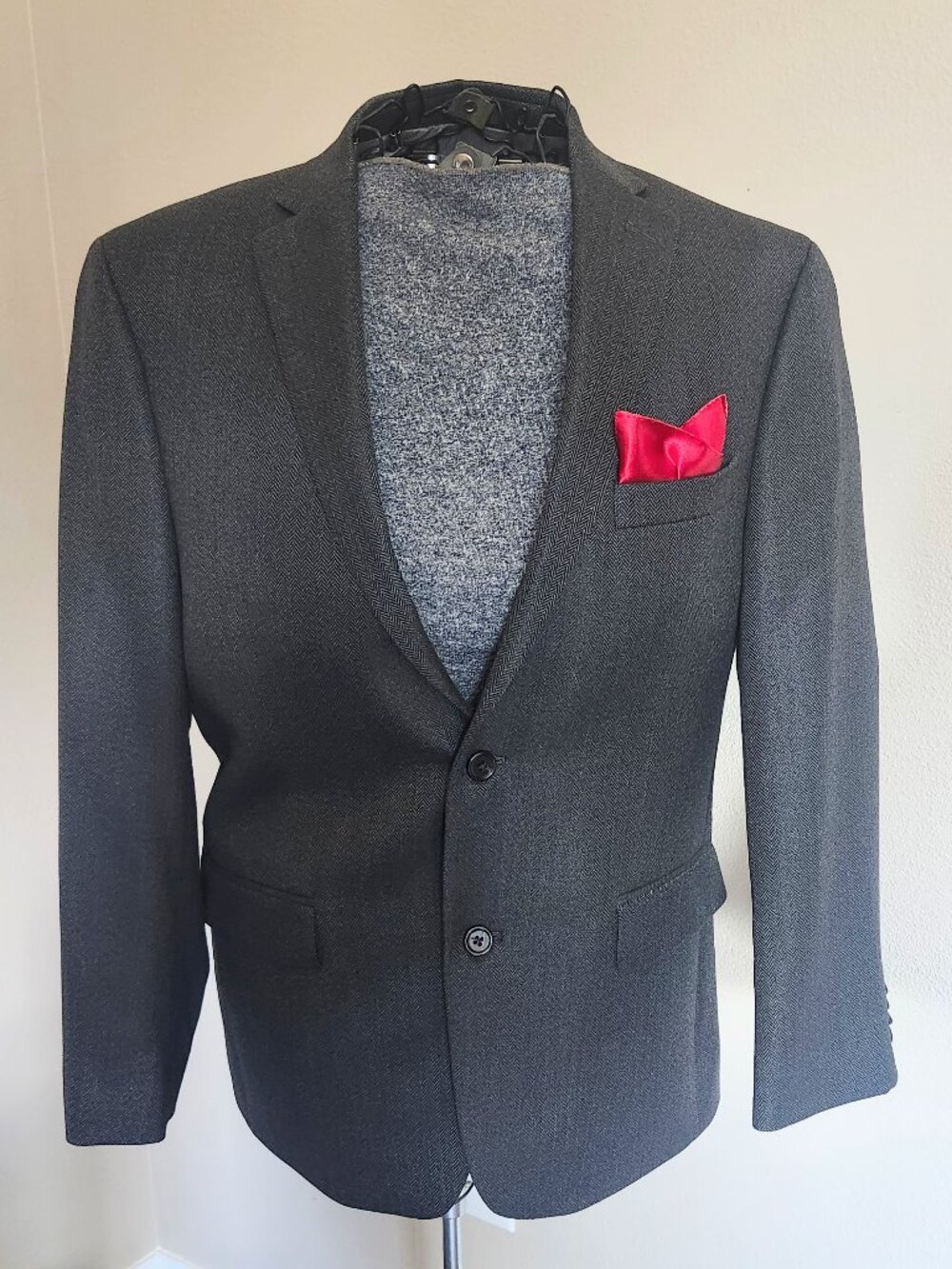Michael Kors Men's Classic-Fit Linen-Blend Blazer 40S